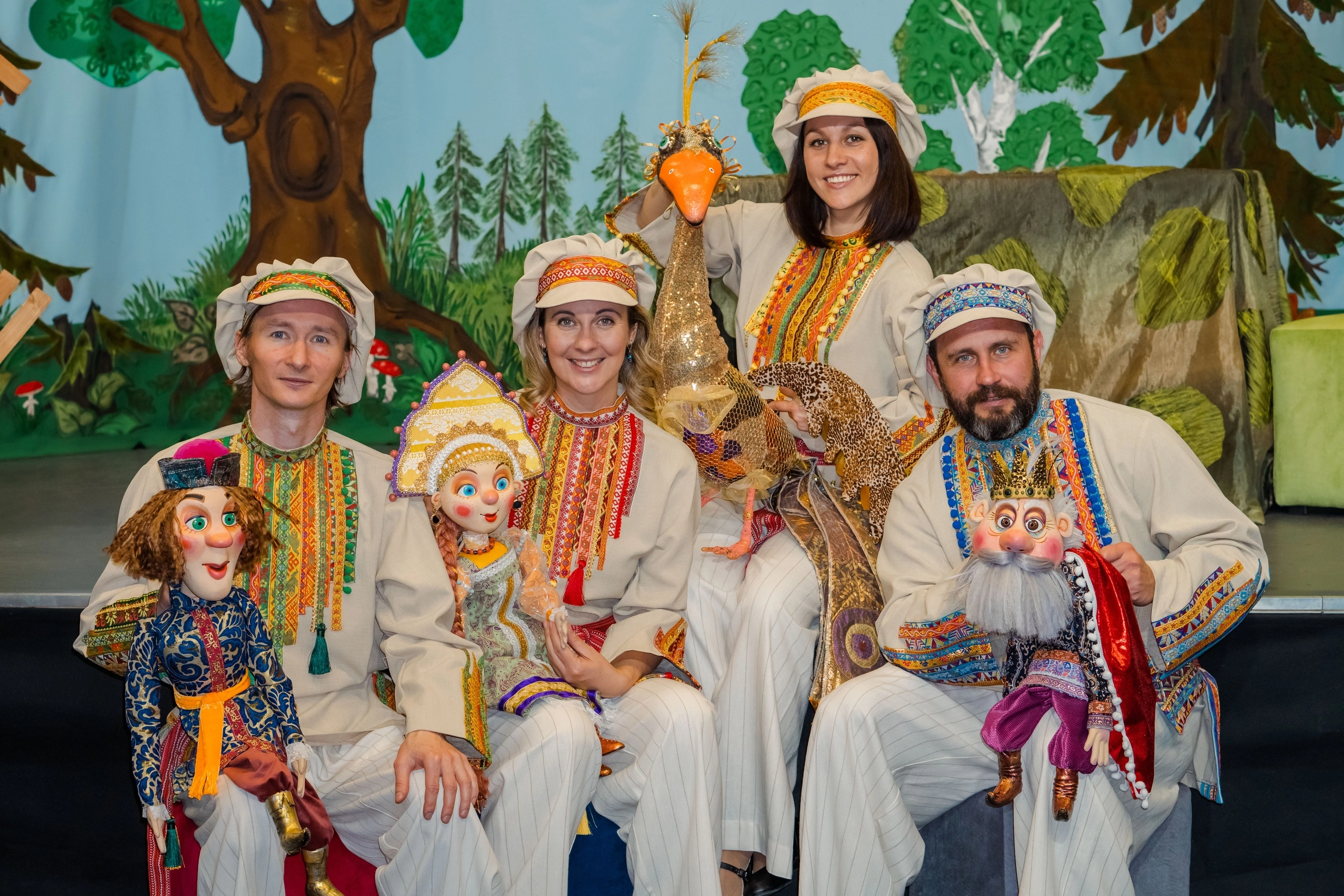 Иван царевич и Серый волк — сцена