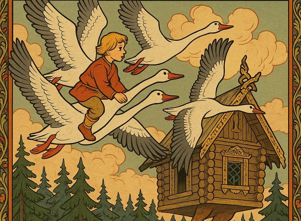 Гуси-лебеди — обложка